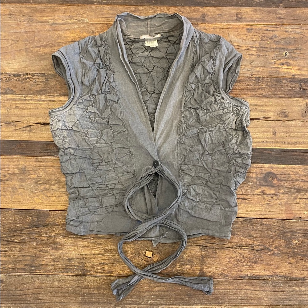 Sara Pacini Front Tie Vest